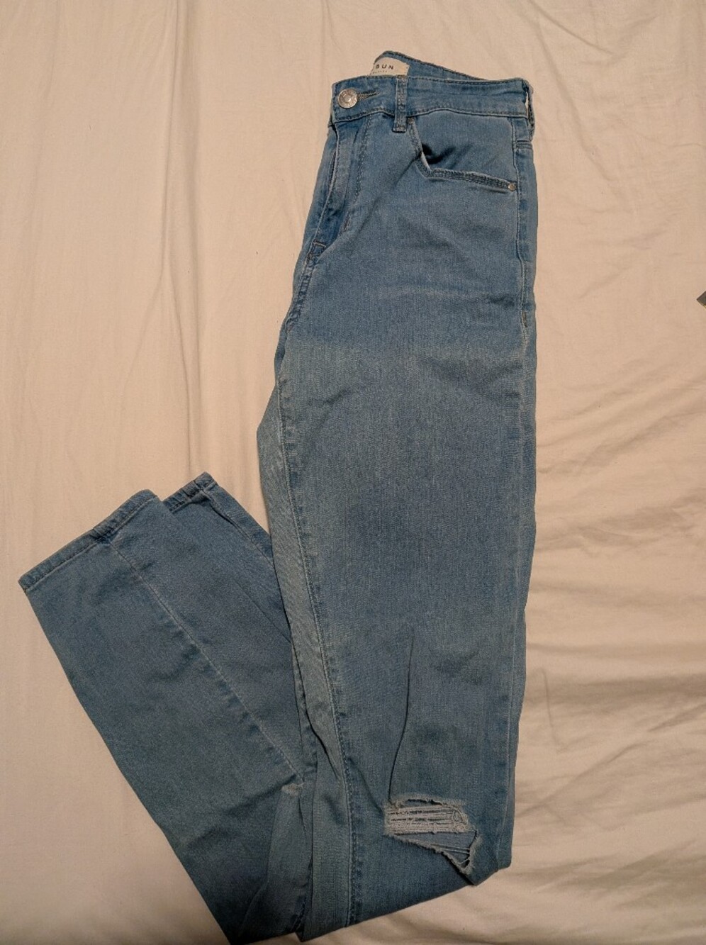 PacSun Light Blue High Rise Skinny Jeans